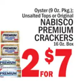 C Town NABISCO PREMIUM CRACKERS offer