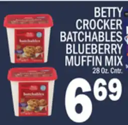 C Town BETTY CROCKER BATCHABLES BLUEBERRY MUFFIN MIX offer