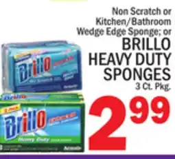 C Town BRILLO HEAVY DUTY SPONGES offer