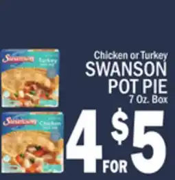 C Town SWANSON POT PIE offer