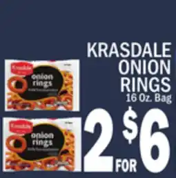 C Town KRASDALE ONION RINGS offer