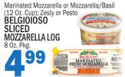 C Town BELGIOIOSO SLICED MOZZARELLA LOG 8 Oz. Pkg offer