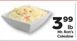 Weis Markets Mr. Ron's Coleslaw offer