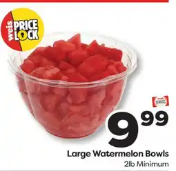 Weis Markets Large Watermelon Bowls offer