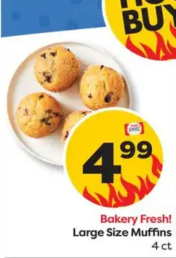 Weis Markets Large Size Muffins offer