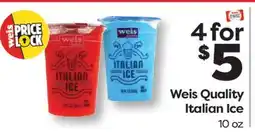 Weis Markets Weis Quality Italian Ice offer