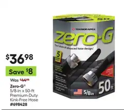Lowe's 5/8-in x 50-ft Premium-Duty Kink-Free Hose offer