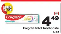 Weis Markets Colgate Total Toothpaste offer