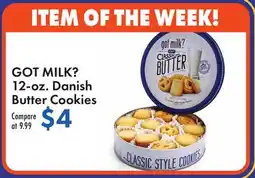 Boscov's GOT MILK? 12-oz. Danish Butter Cookies offer