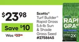 Lowe's Turf Builder Rapid Grass 5.6-lb Sun & Shade Grass Seed offer