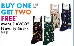 Boscov's Mens DAVCO Novelty Socks offer