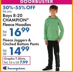 Boscov's Boys 8-20 CHAMPION Fleece Hoodies offer