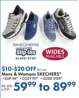 Boscov's Mens & Womens SKECHERS offer