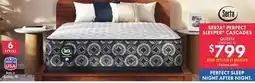 Boscov's SERTA PERFECT SLEEPER CASCADES offer