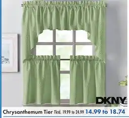 Boscov's DKNY Chrysanthemum Tier offer