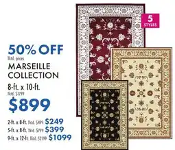 Boscov's MARSEILLE COLLECTION offer