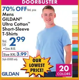 Boscov's Mens GILDAN Ultra Cotton Short-Sleeve T-Shirts offer