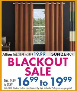 Boscov's BLACKOUT SALE offer