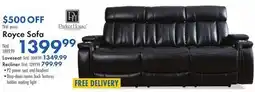 Boscov's Royce Sofa offer