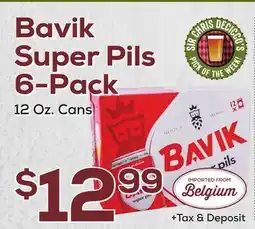 DeCicco & Sons Bavik Super Pils 6-Pack offer
