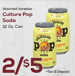 DeCicco & Sons Culture Pop Soda offer