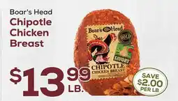 DeCicco & Sons Boar's Head Chipotle Chicken Breast offer