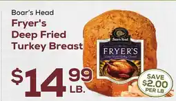 DeCicco & Sons Boar's Head Fryer's Deep Fried Turkey Breast offer