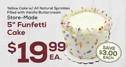 DeCicco & Sons 5 Funfetti Cake offer