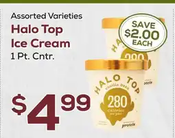 DeCicco & Sons Halo Top Ice Cream offer