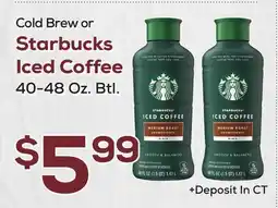 DeCicco & Sons Starbucks Iced Coffee offer
