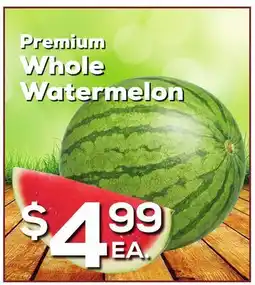 DeCicco & Sons Premium Whole Watermelon offer