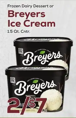 DeCicco & Sons Frozen Dairy Dessert or Breyers Ice Cream offer