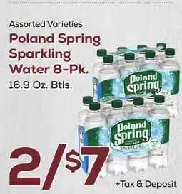 DeCicco & Sons Poland Spring Sparkling Water offer