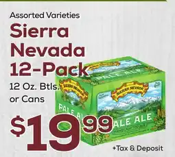 DeCicco & Sons Sierra Nevada 12-Pack offer