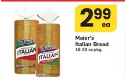 ACME Maier's Italian Bread offer