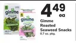ACME Gimme Roasted Seaweed Snacks offer