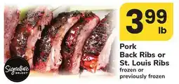 ACME Pork Back Ribs or St. Louis Ribs offer