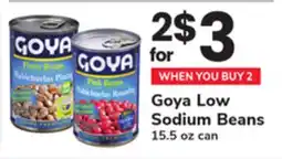 ACME Goya Low Sodium Beans offer