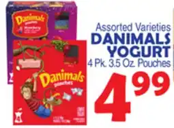Bravo Supermarkets DANIMALS YOGURT offer