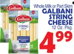 Bravo Supermarkets GALBANI STRING CHEESE offer