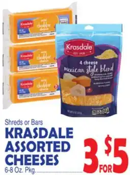 Bravo Supermarkets KRASDALE ASSORTED CHEESES offer
