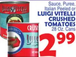 Bravo Supermarkets LUIGI VITELLI CRUSHED TOMATOES offer