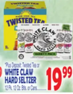 Bravo Supermarkets WHITE CLAW HARD SELTZER offer