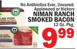 Bravo Supermarkets NIMAN RANCH SMOKED BACON offer