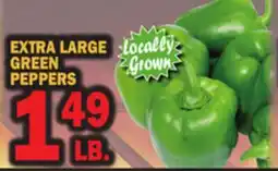 Bravo Supermarkets EXTRA LARGE GREEN PEPPERS offer