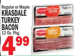 Bravo Supermarkets KRASDALE TURKEY BACON offer