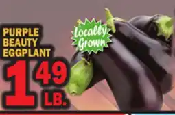 Bravo Supermarkets PURPLE BEAUTY EGGPLANT offer