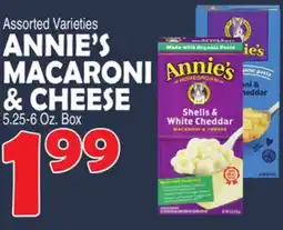 Bravo Supermarkets ANNIE'S MACARONI & CHEESE offer