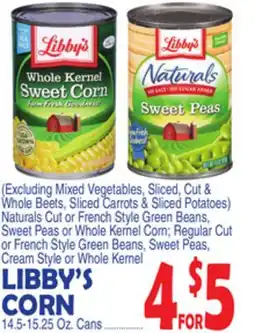 Bravo Supermarkets LIBBY'S CORN offer