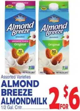 Bravo Supermarkets ALMOND BREEZE ALMONDMILK offer